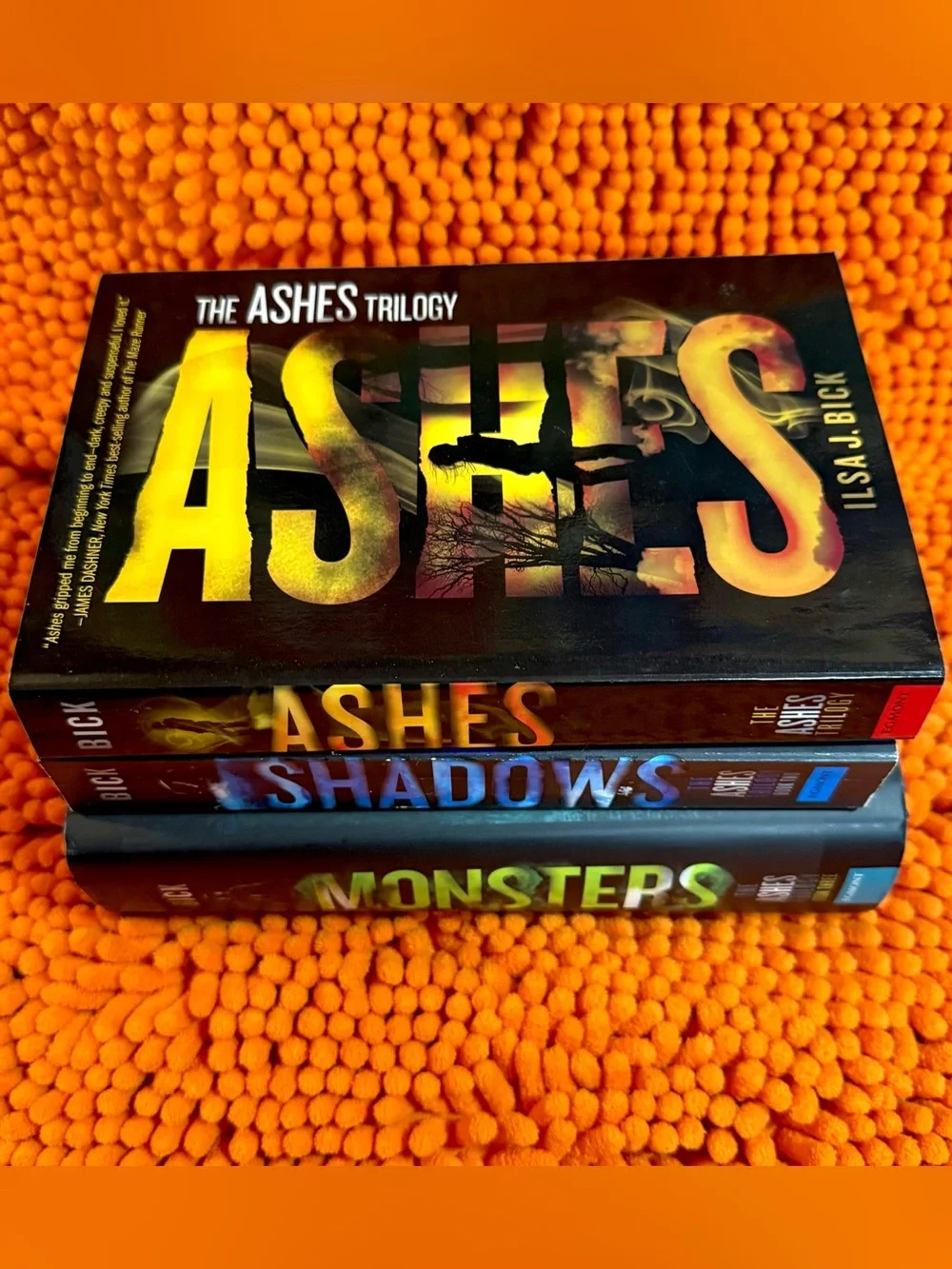 The Ashes Trilogy by author Ilsa J. Bick
